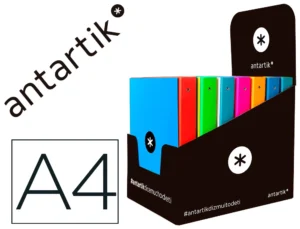 carpeta 4 anillas 25mm liderpapel antartik a4 color rosa carton forrado carpeta 4 anillas 25mm liderpapel antartik a4 color rosa carton forrado