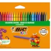 colouring crayons craies de coloriage plastidecor bic kids